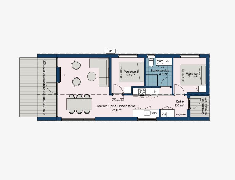 Eris 71 – plantegning